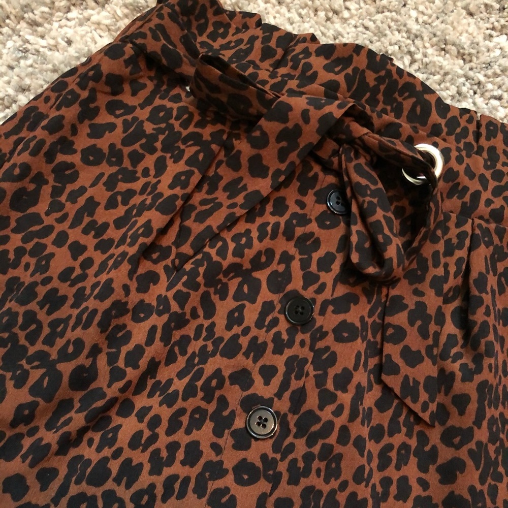 BEBOP ANIMAL PRINT SKIRT - Picture 2 of 4